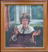 Robert Lenkiewicz (1941-2002), oil on canvas 'Study Tanya'