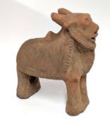 A Dakarkari Terracotta animal sculpture, height approx. 38cm.