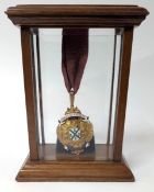 A 9ct gold Honorary Freeman 1952 City of Plymouth medal awarded to Sir James Clifford Tozer, Mayor