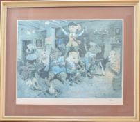 Terence Cuneo (1907-1996), limited edition print, 'D'Artagnan and the Three Mouseketeers', edition