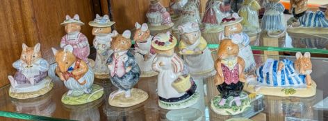 Royal Doulton, a collection of eleven The Brambly Hedge to include Mr Saltapple, Mrs Crustybread,
