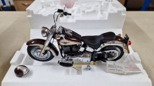 Franklin Mint, A Harley Davidson 1998 Fat Boy 95th Anniversary Edition by Franklin Mint Precision