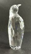 Swarovski Crystal Glass, Symbols - Penguin Father, boxed.