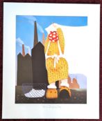 Mackenzie Thorpe (B.1956) limited edition print 'It’s a Drying Day' edition A101/200, signed,
