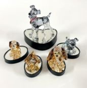 Swarovski Crystal Glass, Disney - Lady and The Tramp Collection including Lady, Tramp, Danielle,
