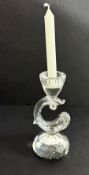 Swarovski Crystal Glass, 121 - Candleholder - Boroque USA, boxed.