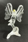 Swarovski Crystal Glass, Bald Eagle, boxed.