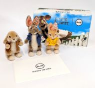 Steiff 'Peter Rabbit' gift set, limited edition number 1071, with certificate of authenticity and