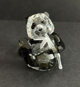 Swarovski Crystal Glass, 2008 Annual Edition - Endangered Wildlife - Companion Panda Cub, boxed.