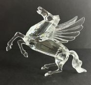 Swarovski Crystal Glass, Annual Edition - Fabulous Creatures - The Pegasus - 1998, boxed.