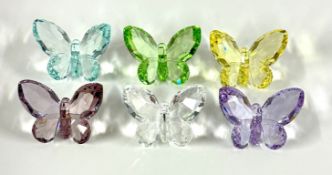 Swarovski Crystal Glass, Brilliant Butterfly - Light Amethyst, Crystal - 2006 issue, Light Azore,