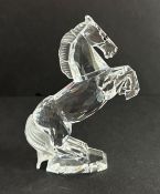 Swarovski Crystal Glass, Stallion, boxed.