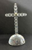 Swarovski Crystal Glass, Cross of Light, boxed.