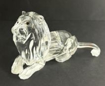 Swarovski Crystal Glass, Annual Edition - Inspiration Africa - The Lion, boxed.