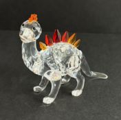 Swarovski Crystal Glass, Dino Dinosaur, boxed.