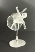 Swarovski Crystal Glass, Ballerina, boxed.