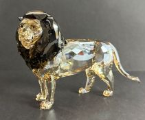 Swarovski Crystal Glass, 2016 Annual Edition - Akili Lion, boxed.