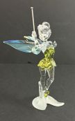 Swarovski Crystal Glass, Disney - Tinker Bell - Green Dress (2011), boxed.