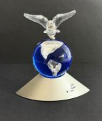 Swarovski Crystal Glass, 2000 Crystal Planet - Millenium Edition, boxed.