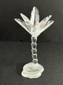 Swarovski Crystal Glass, Palm Tree, boxed.