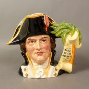Royal Doulton Character Jug 'Captain Bligh' D6967, H:-18cm