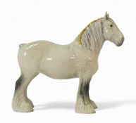 Beswick, grey shire mare, 818.