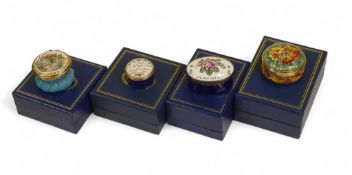 Four Halcyon Days pill boxes to feature designs 'Prince of Wales & Lady Diana Wedding', 'Country