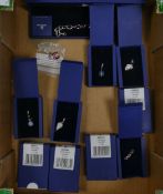 Swarovski Charm Bracelet 17cm (934032) together with a selection of charms, Global (992864), Light