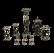 Swarovski Crystal to include six mini candle holders 131 (pin style) (010042), candle holder 102