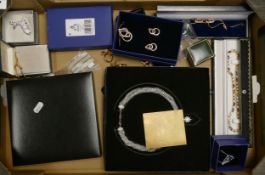 Swarovski Rose Gold/Crystal style Pendant and Earring Set (5292395) together with other Crystal