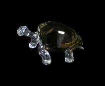 Swarovski Crystal Galapagos Tortoise, for 2010 Swarovski Crystal Society member event, by