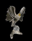 Swarovski Crystal Bald Eagle figurine, by Adi Stocker, with original box and certificate (