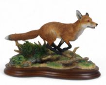 Border Fine Arts Breaking Cover, model no.B0839 by Ray Ayres, limited edition no.24 of 750. (H: