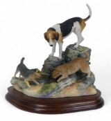 Border Fine Arts Fellhound & Terrier's, model no.B0885 by Anne Wall, limited edition no.35 of