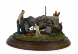 Country Artists, 'Country Legaey, Widening The Track' model no. 01909 by Keith Sherwin, presented on