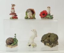 Border Fine Arts to include Kitten in Flower Pot CC02, Wee Timorous B1626, In Ermine B1374,