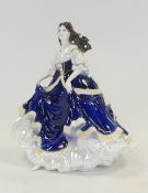 Coalport Literary Heroines Figurine to include:- Lorna no: 1799. H:-24cm. Boxed with certificate