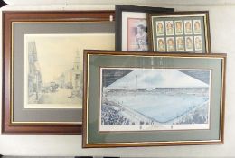 Framed limited edition print titled 'The Last Goodbye' from an original painting by G.T Holmes,