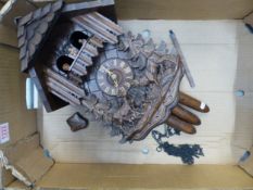 Mid to late 20th-century Swiss Cuckoo Clock.