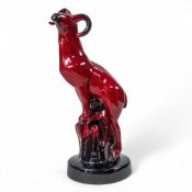 Royal Doulton Flambe rare Mountain Goat H26cm