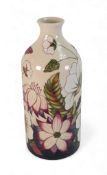 Moorcroft 'Bramble Revisited' Milk Vase, Designed by Alicia Amison, RRP £595, Height 24cm.