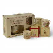 Royal Doulton Bunnykins Boxed 'Teatime Set' to include, Teapot, Sugar bowl, and Cream jug together