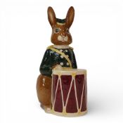 Royal Doulton Bunnykins character Money box Bunnybank D6615 complete with stopper. H:-23cm