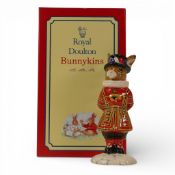 Royal Doulton Bunnykins Character Beefeater DB163 Exclusively produced for UKI, Special Edition of