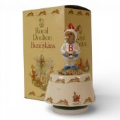 Royal Doulton Bunnykins Musical Character Astro DB20 music box playing Fly me to the moon (