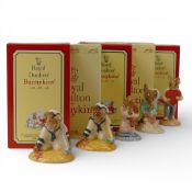 Royal Doulton Bunnykins Characters to include:- Girl Skater DB153, Goodnight DB157, Sailor DB166,
