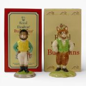 Royal Doulton Bunnykins Characters to include:- Jockey DB169, Irishman DB178 Exclusively produced