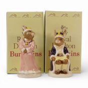 Royal Doulton Bunnykins characters presenting:- King John DB91 Exclusive Colourway in 250 sets for