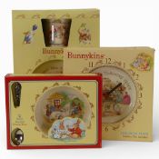 Royal Doulton Bunnykins selection Children's Boxed set comprising of two pieces (mug and plate)