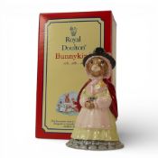 Royal Doulton Bunnykins Character Figure Welsh Lady DB172, L/E for UKI Ceramics, complete with